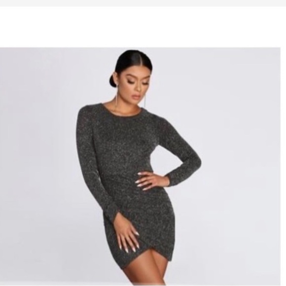 Windsor Dresses Real Love Glitter Dress size medium - Picture 1 of 10